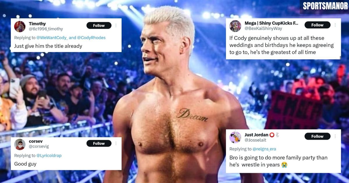 Fans react to Cody Rhodes' latest gesture