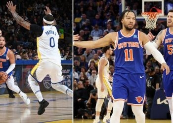 Jalen brunson stars as New York Knicks beat Golden State Warriors