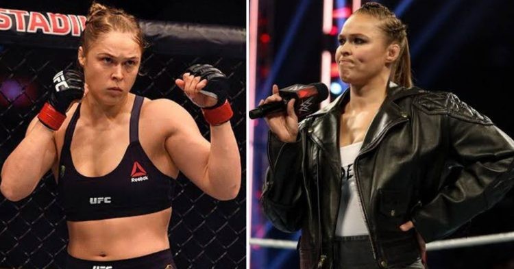 Ronda Rousey in UFC and WWE