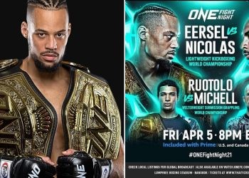 ONE Fight Night 21 poster (right)