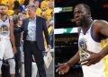 Steph Curry and Steve Kerr (Left) Draymond Green (Right)(Credits - Sky Sports and People)