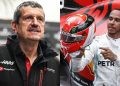 Guenther Steiner (left), Lewis Hamilton (right) (Credits- Yahoo, ClubAlfa.it)