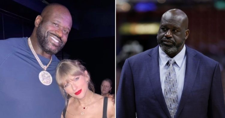 Shaquille O'Neal and Taylor Swift