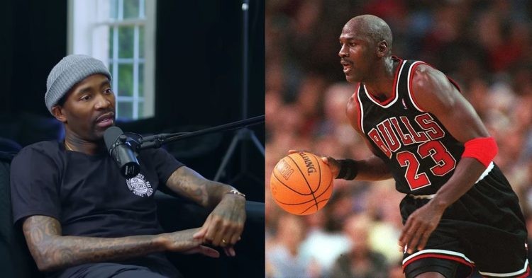 Michael Jordan and Jamal Crawford