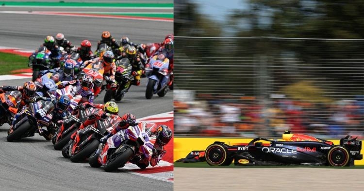 MotoGP (left), Formula 1(right) both acquire by Liberty Media (Credits- Autosport, X)