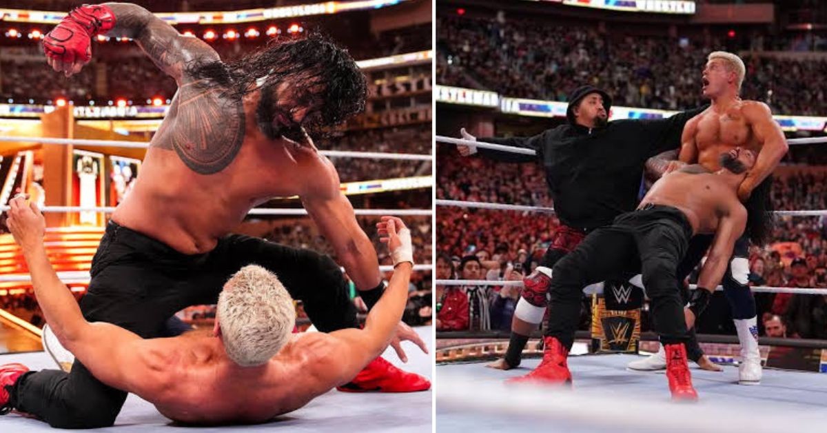 Roman Reigns vs. Cody Rhodes at WrestleMania 39