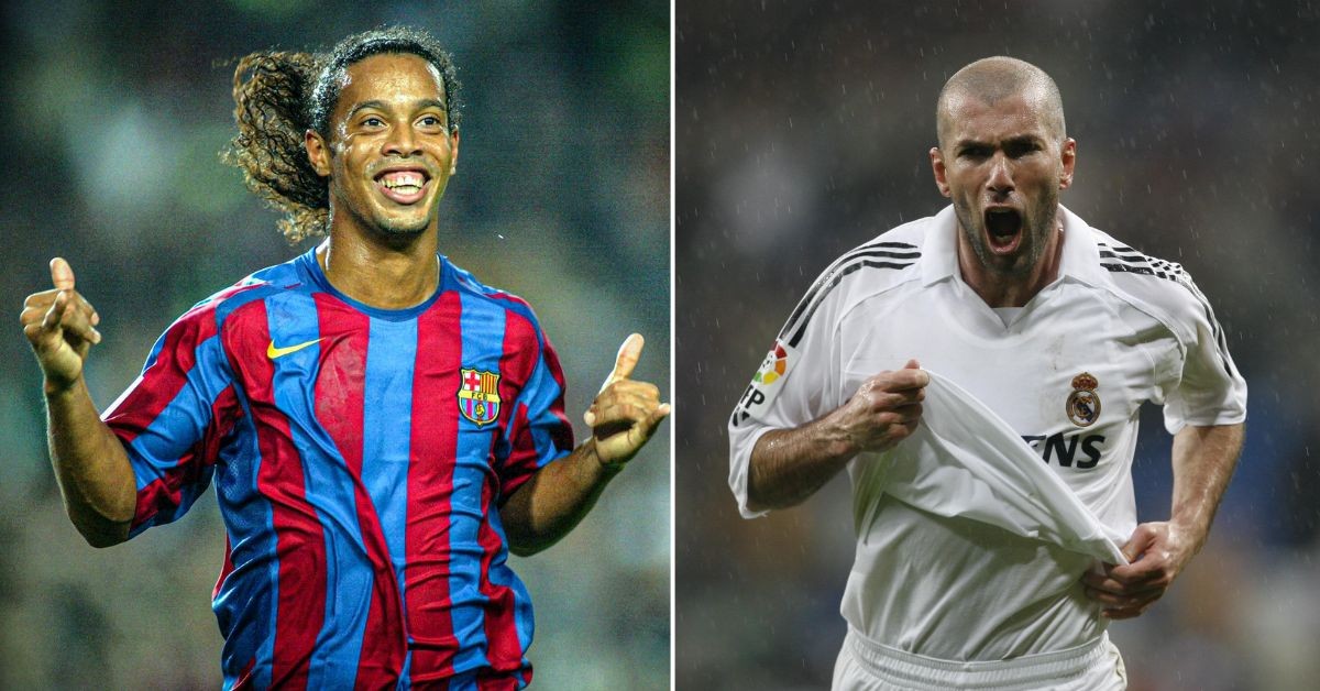 Ronaldinho & Zinedine Zidane
