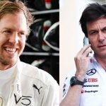 Sebastian Vettel (left), Toto Wolff (right) (Credits- Sky Sports, F1 Oversteer)