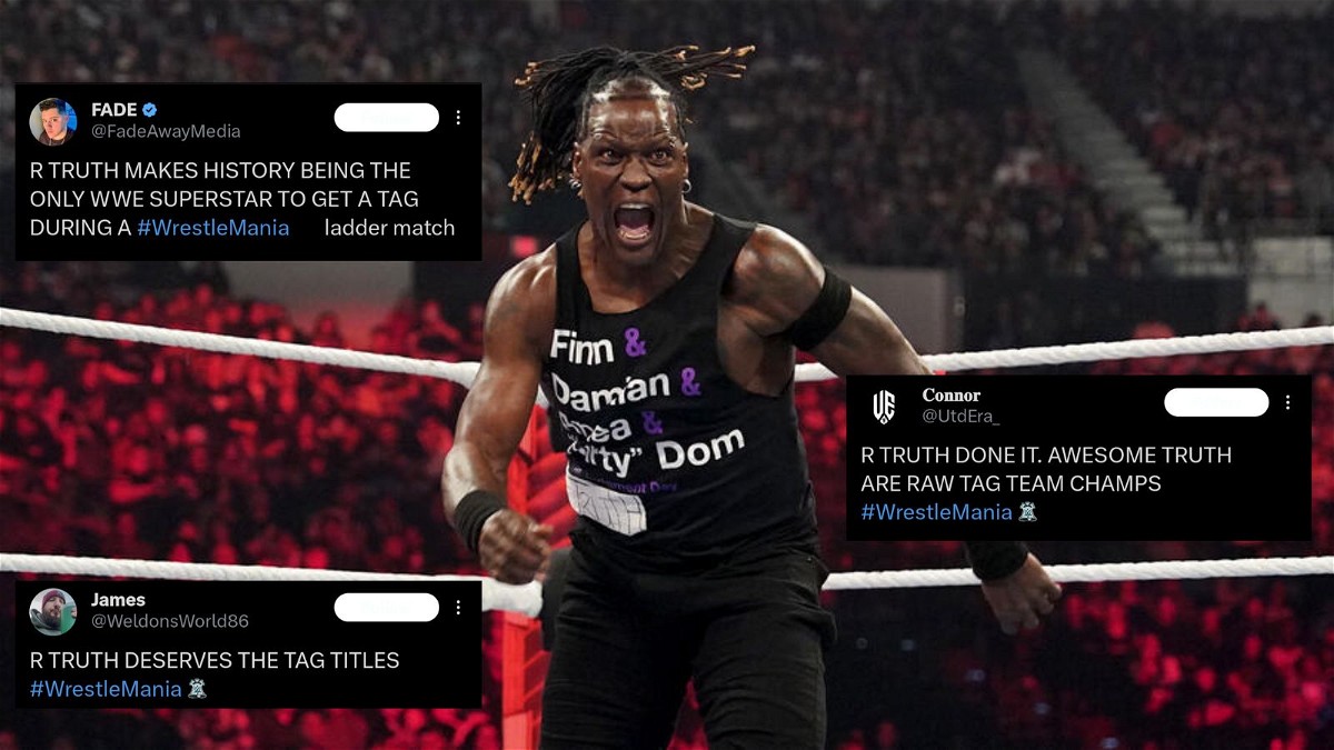Fans react to R-Truth getting a tag
