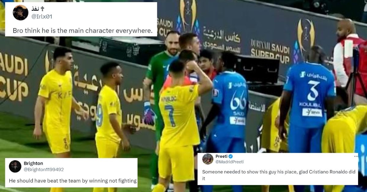 Fans react to Cristiano Ronaldo's red card against Al-Hilal