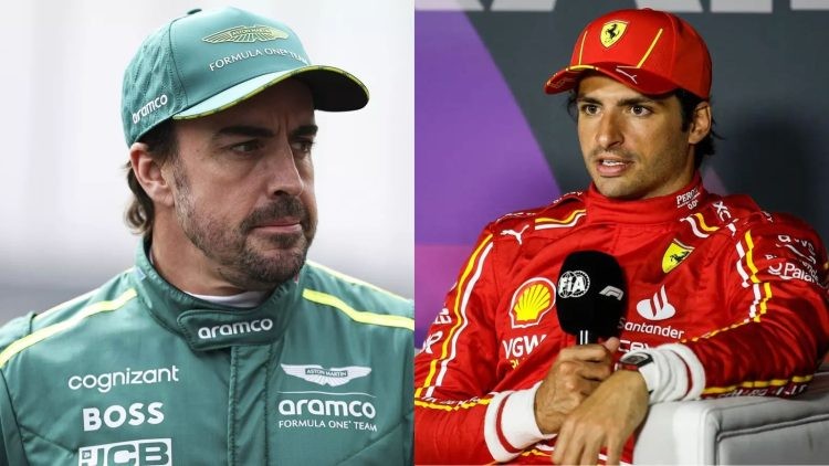 Fernando Alonso (left), Carlos Sainz (right) (Credits- Newsweek, PlanetF1)