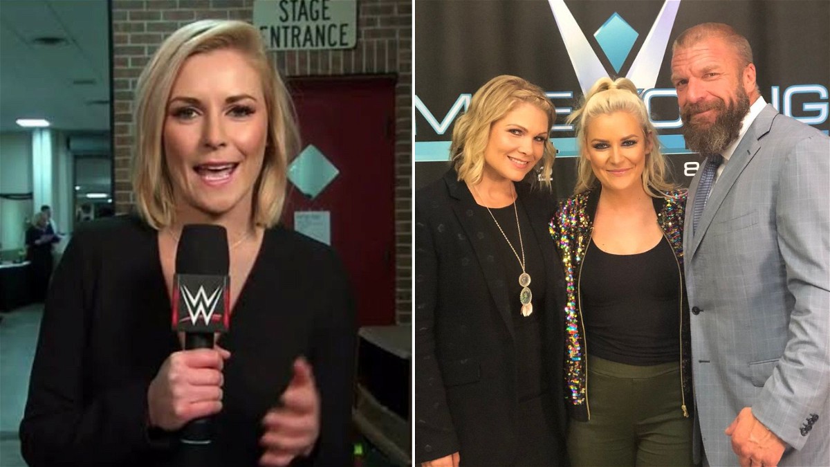 Renee Paquette has a great relationship with Triple H