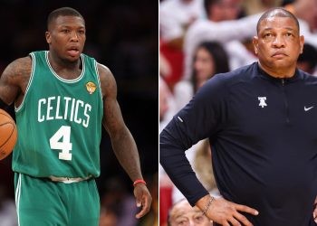 Nate Robinson and Doc Rivers