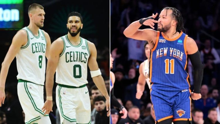Boston Celtics vs New York Knicks (Credits - Yahoo Sports and New York Post)
