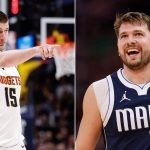 Nikola Jokic and Luka Doncic (Credits - DNVR Sports and Getty Images)