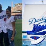 Vanessa and Kobe Bryant, and Nike Kobe 6 Protro