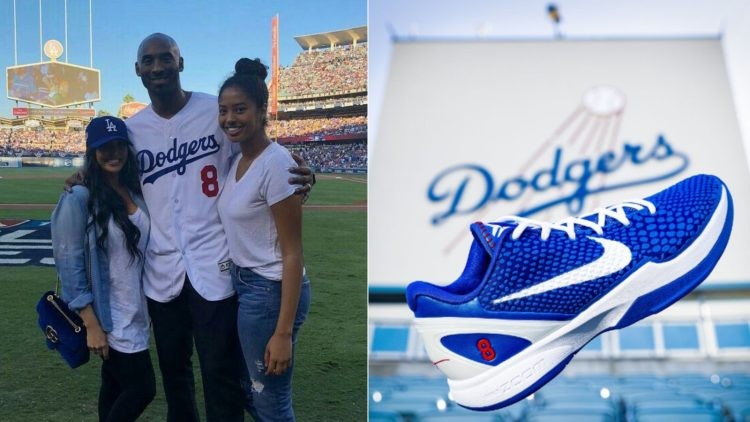 Vanessa Bryant Surprises the LA Dodgers with Rare Nike Kobe 6 Protro to ...