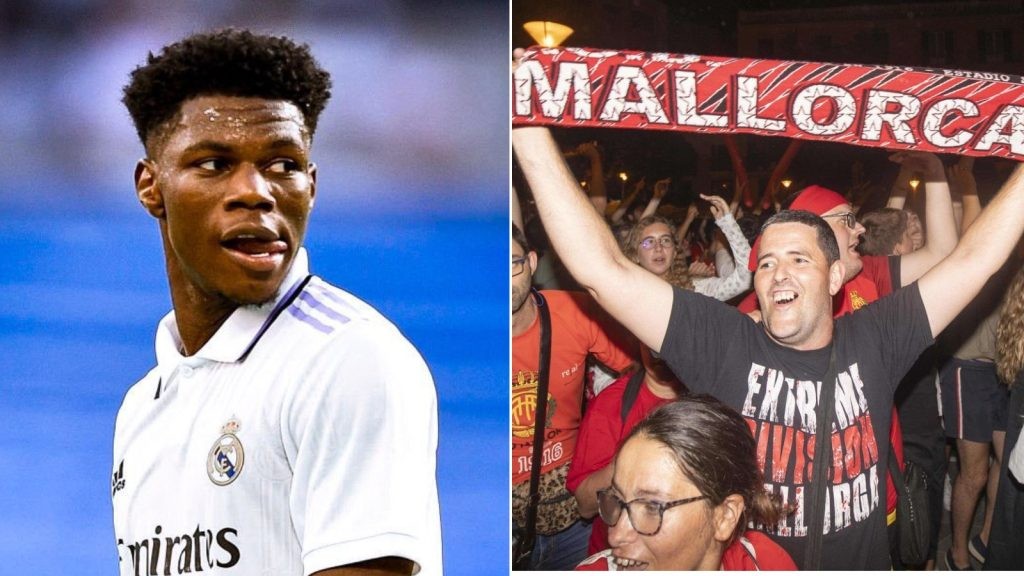 National Police Involved and Investigation Underway After Fan Makes Alleged Racist Gesture Towards  Aurelien Tchouameni During Mallorca vs Real Madrid