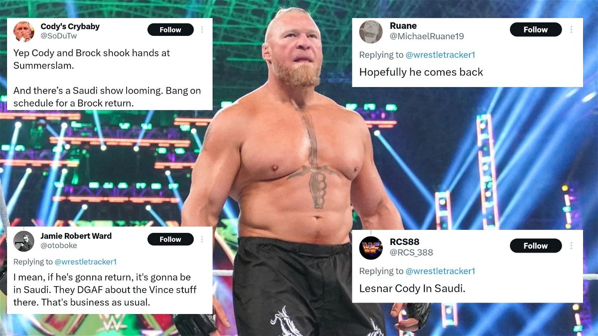 Fan reaction to Brock Lesnar's potential return