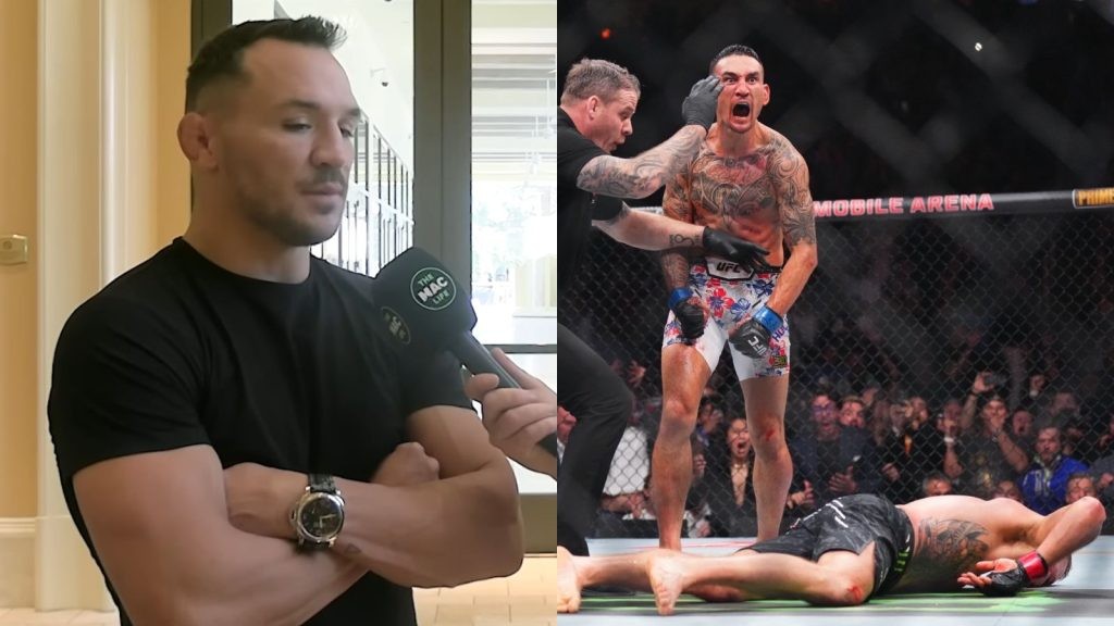 “My First Instinct Was Praying to God”: Michael Chandler Was Scared for Justin Gaethje’s Life After Max Holloway Knocked Him Out Cold at UFC 300