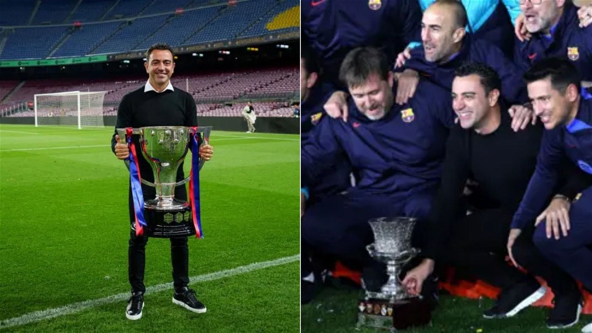Xavi has won two titles as FC Barcelona's manager