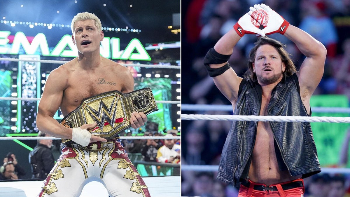 Cody Rhodes and AJ Styles will soon be on a collision course 