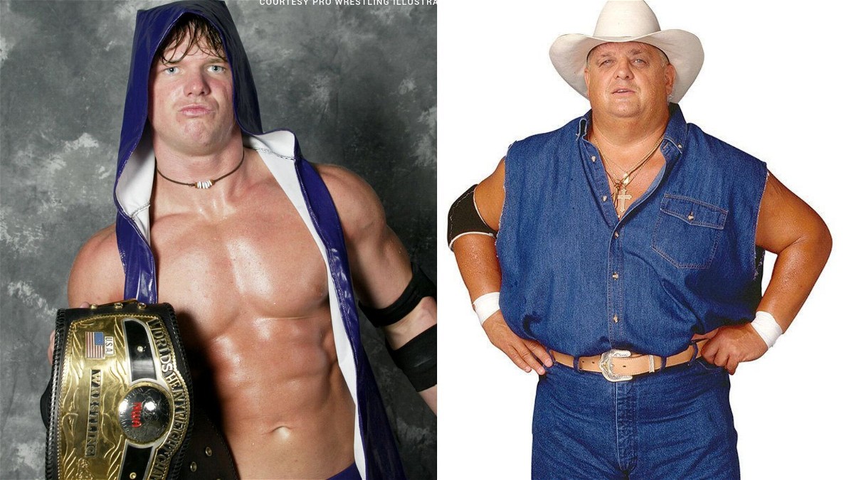 AJ Styles battled Dusty Rhodes in 2003