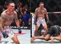 Max Holloway knocks out Justin Gaethje at UFC 300