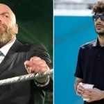 Triple H (left) and Tony Khan (right)
