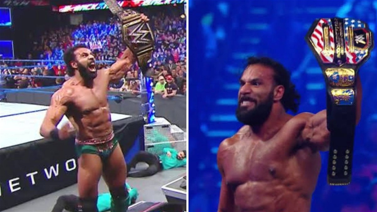 Jinder Mahal title wins in WWE