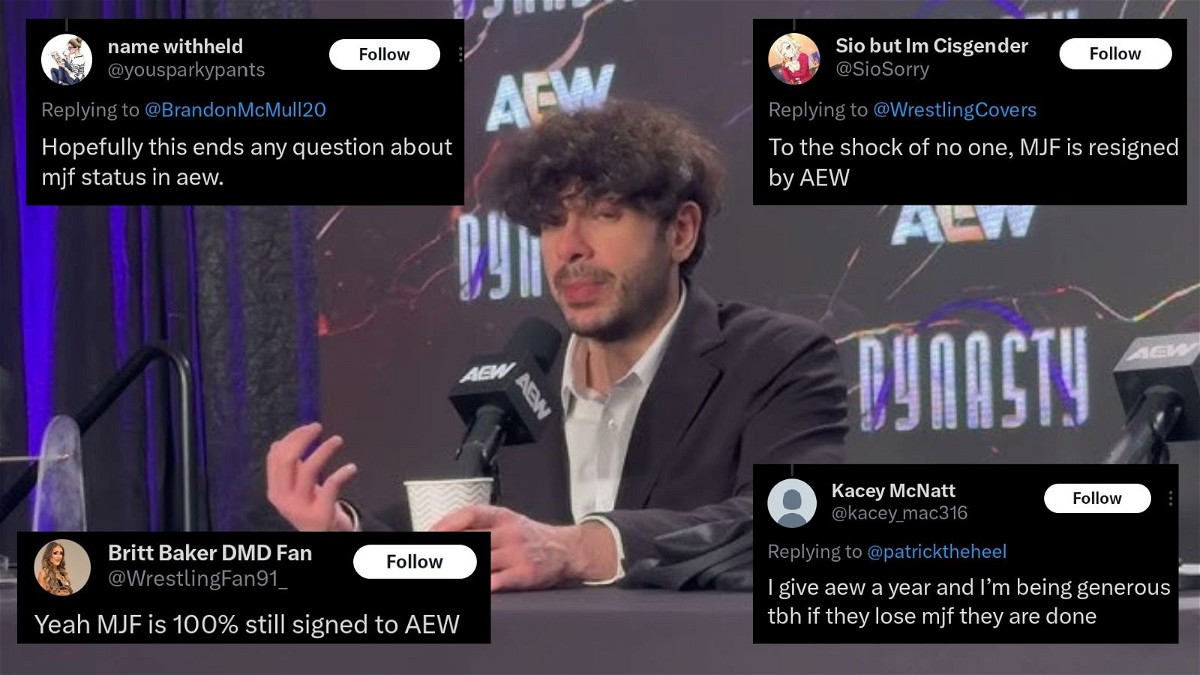 Fans react to Tony Khan's comments