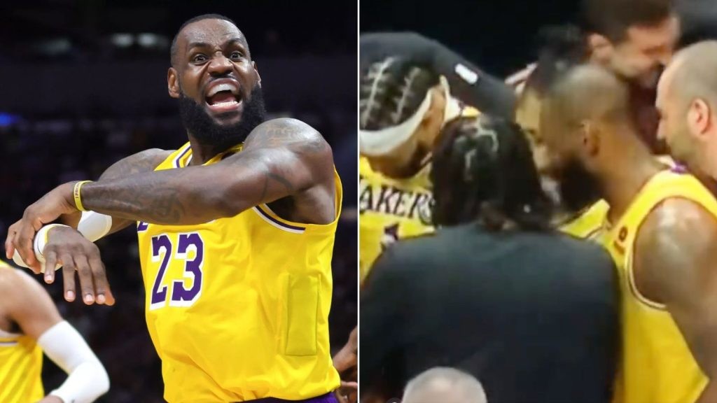 VIDEO: LeBron James Runs Behind Lakers vs Nuggets Game 2 Referee in a Desperate Attempt to Overturn Jamal Murray’s Buzzer-Beater