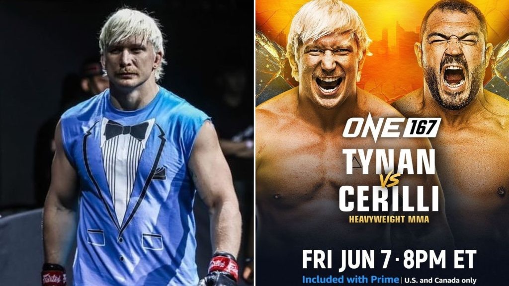 Ben Tynan to Go Head-To-Head With Mauro Cerilli in Heavyweight MMA Fight at ONE 167 on June 7