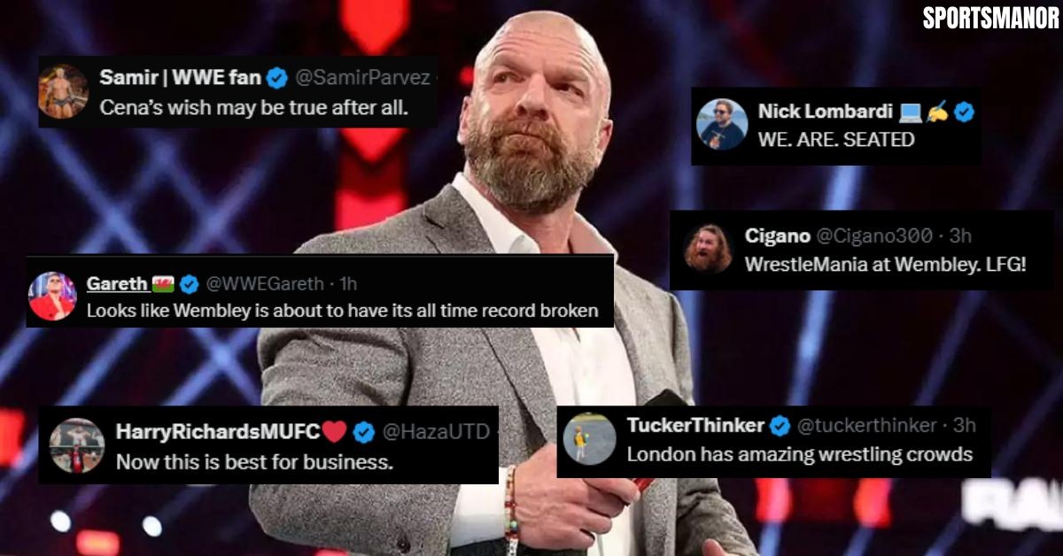 Fan Reactions on Triple H hinting WrestleMania to be in London