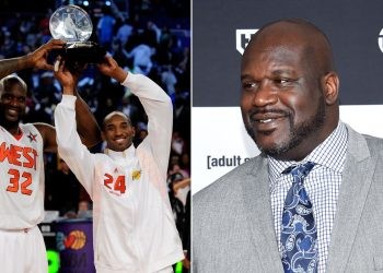 Shaquille O'Neal and Kobe Bryant (Credits - Daily Breeze and The Hollywood Reporter)