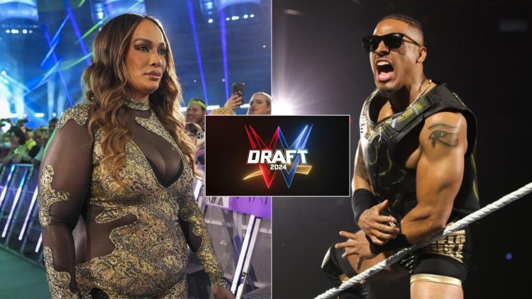 Nia Jax and Carmelo Hayes - WWE Draft 2024
