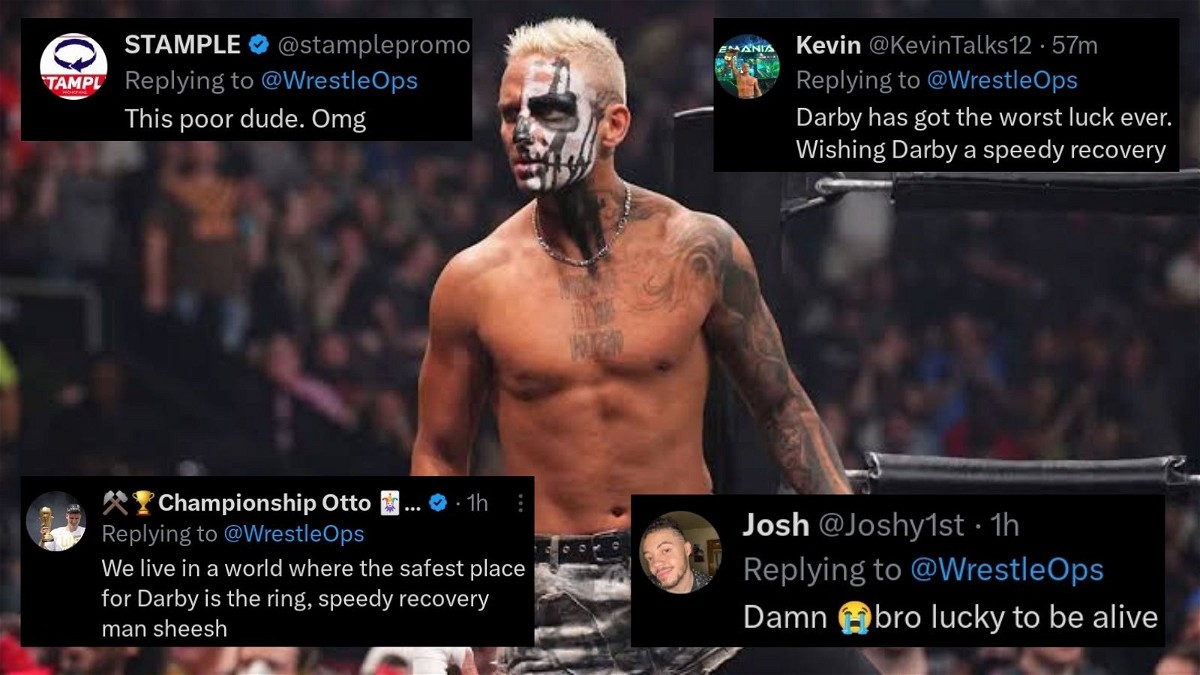 Fans react to Darby Allin's bus accident