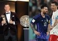 Robert Lewandowski and Lionel Messi
