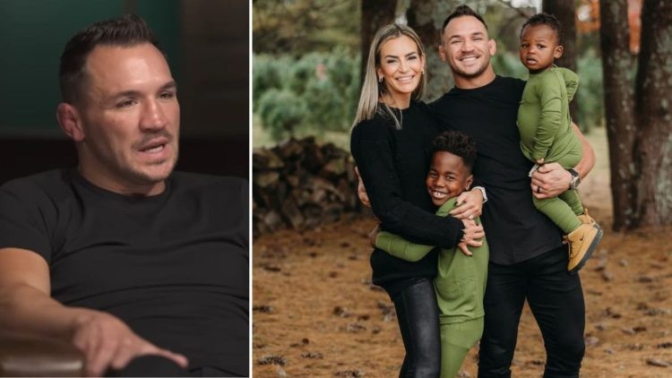 Michael Chandler is married to Brie Willett and has two adopted sons, Hap and Ace