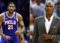 Joel Embiid and Charles Oakley (Credits - Getty Images and Sports Illustrated)
