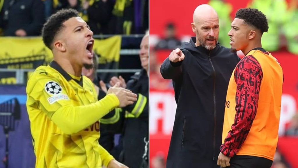 Erik ten Hag Refuses to Commit to Jadon Sancho’s Manchester United Future Despite UCL Success With Borussia Dortmund