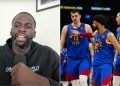 Draymond Green and Denver Nuggets starters (Credits - YouTube and Sports Illustrated)