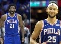 Joel Embiid and Ben Simmons (Credits - CNN and Basketball Forever)