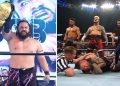 Jacob Fatu and The Bloodline's at WWE Backlash (Credits- 411MANIA and X)