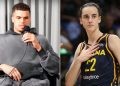 Michael Porter Jr. and Caitlin Clark (Credits - YouTube and The Boston Globe)