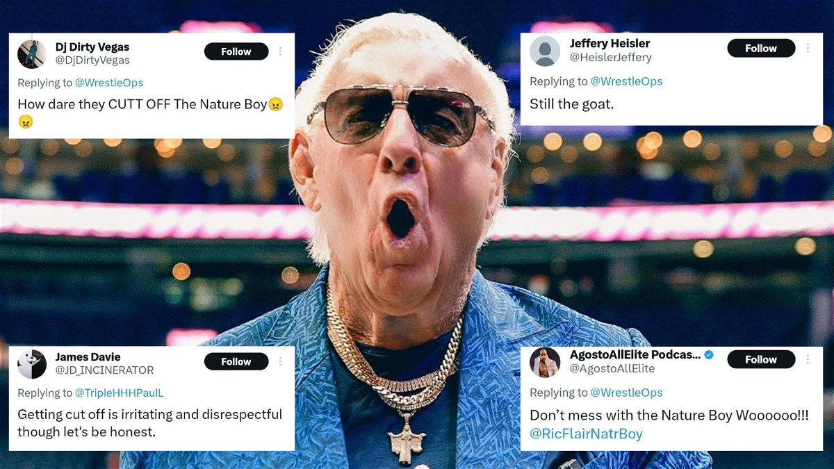 Fans react to Ric Flair's viral video