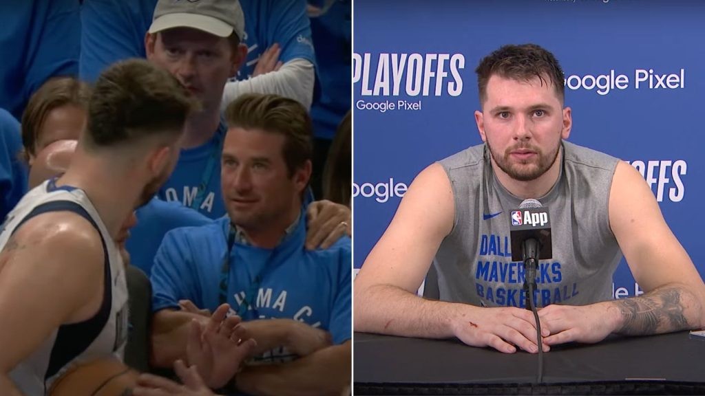 “You Just Can’t Do That”: Luka Doncic Is Upset With OKC Fan Talking Trash About His Family During the Game