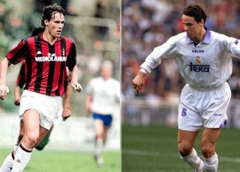 Marco van Basten and Fernando Redondo (Credit:X)