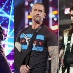 Rhea Ripley, CM Punk, and Dominik Mysterio -WWE