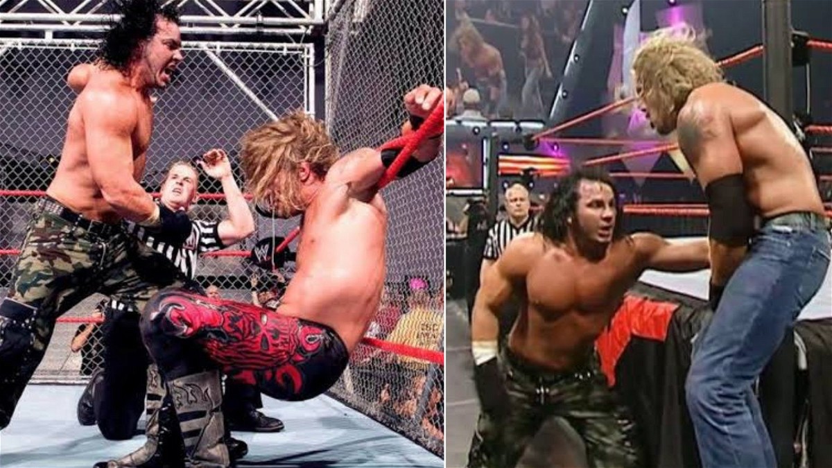 Edge and Matt Hardy in WWE